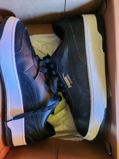 Zapatillas negras puma - miniatura 1