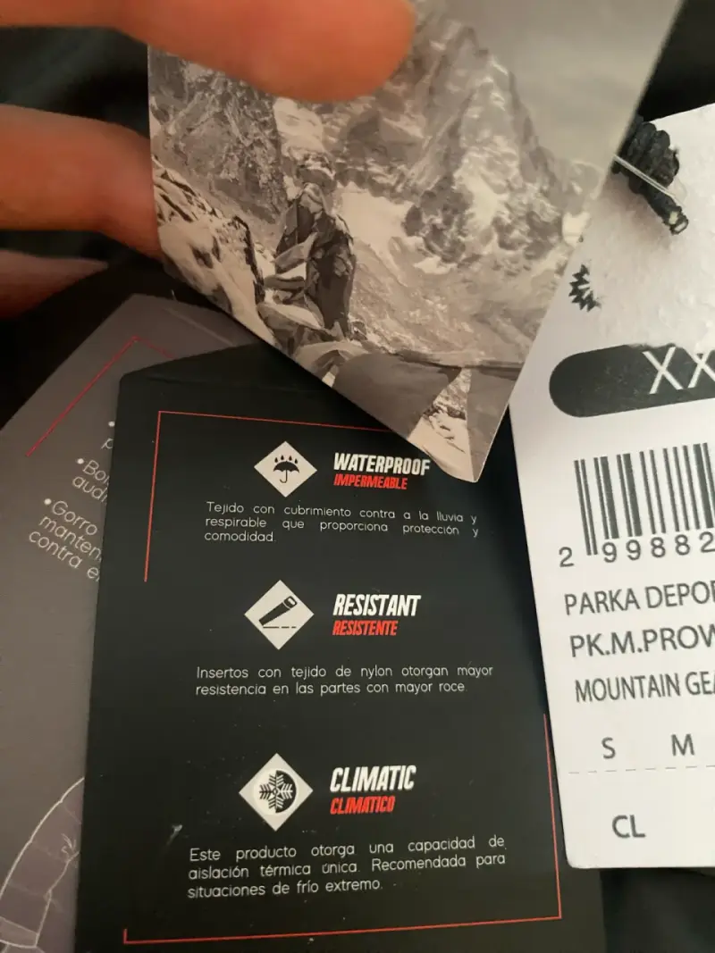 Parka impermeable térmica XL - 2