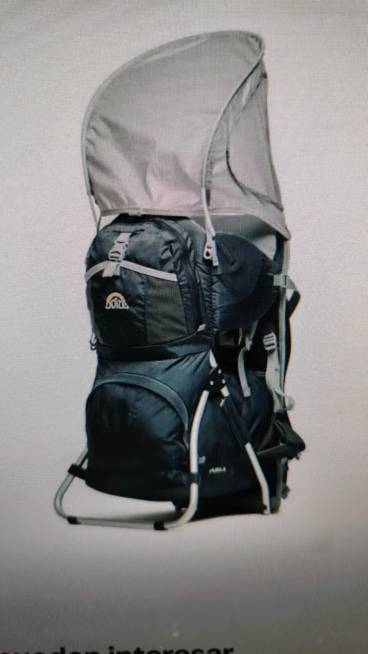 Mochila trekking porta bebr - 1
