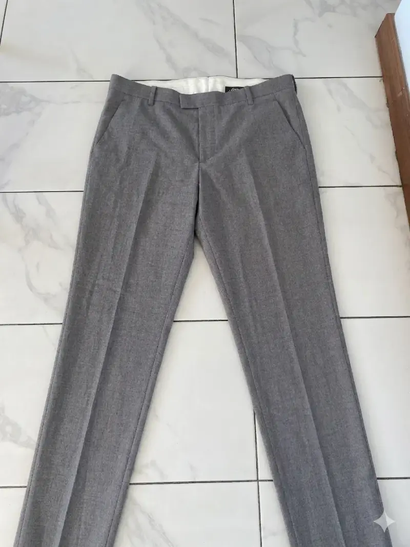 Pantalón de vestir gris H&M 36 - 1