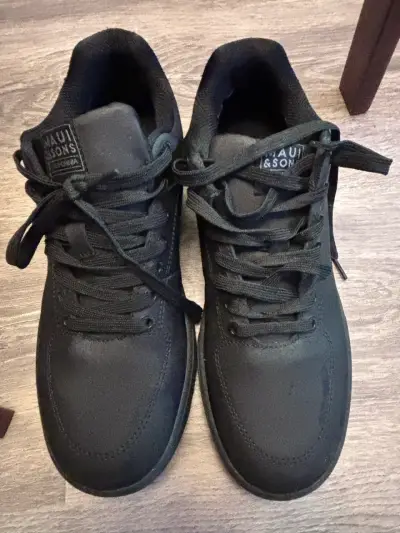 Zapatillas negras casuales hombre - miniatura 4