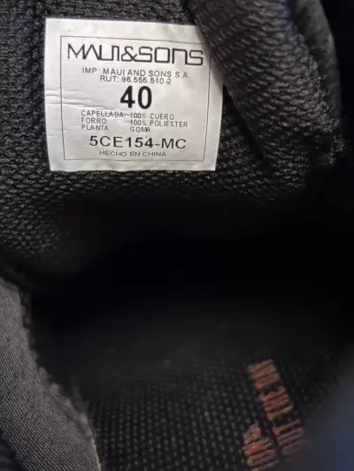 Zapatillas negras casuales hombre - miniatura 5