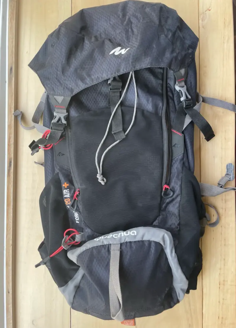 Mochila Trekking Quechua Forclaz 20 Air Plus - 1