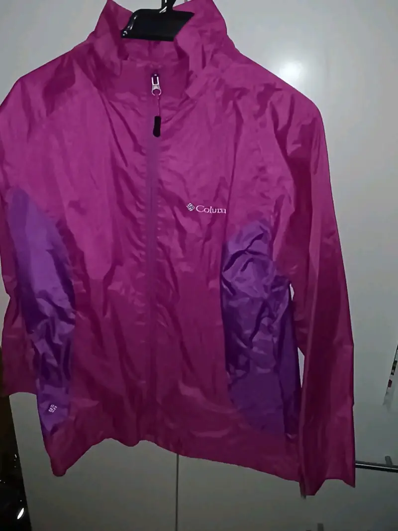 Chaqueta impermeable fucsia Columbia - 2