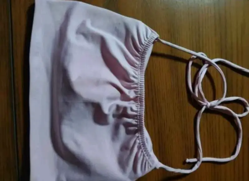 Top halter rosa - 3
