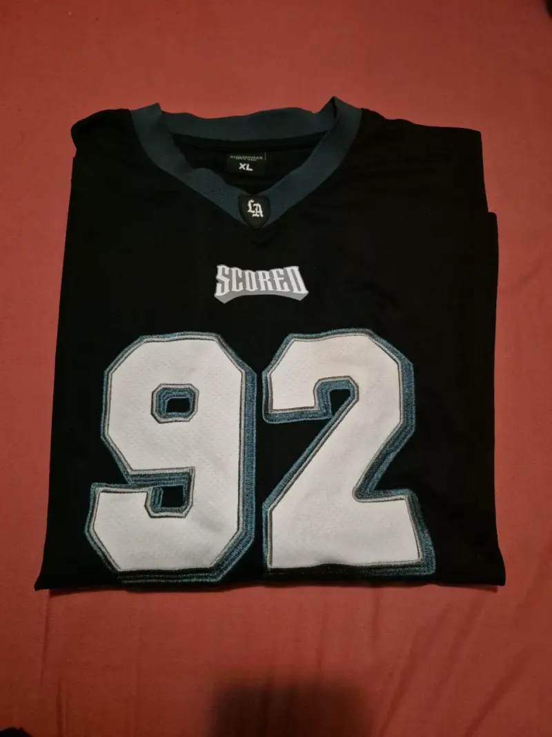 Camiseta deportiva negra XL - 1