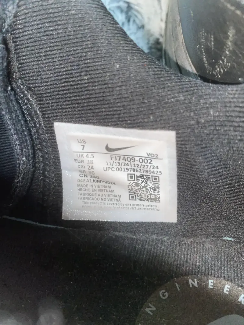Zapatillas negras nike airforce1 - 3