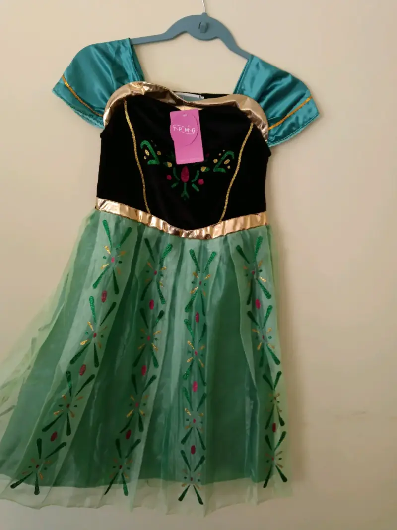 Disfraz de Princesa Anna Talla 8-10 Nuevo - 1