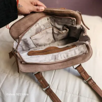 Cartera Sei café en excelente estado - miniatura 4