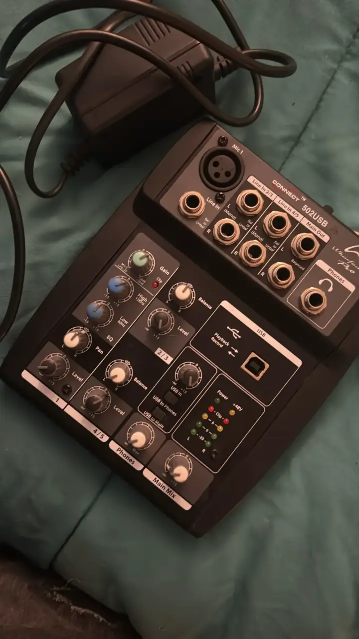 Mezclador de audio Wharfedale Pro - 2