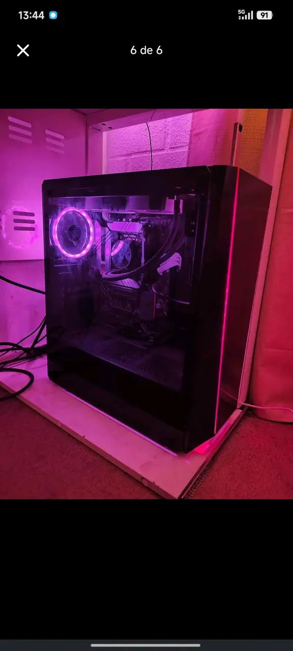 Setup gaming sin GPU/Monitor MSI 27" - 2
