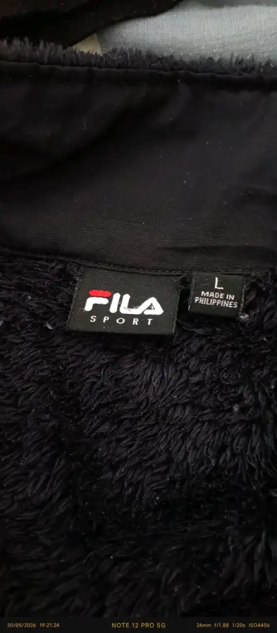 Chaqueta polar negra Fila Sport - miniatura 2