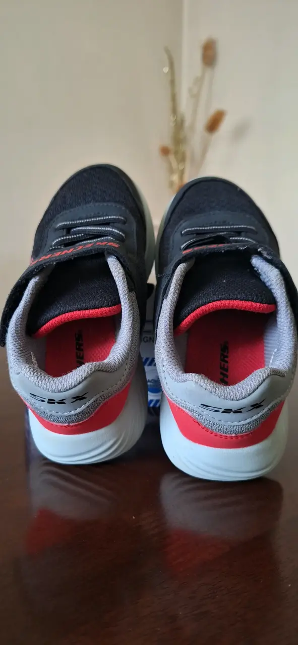 Zapatillas negras Skechers niños - 3