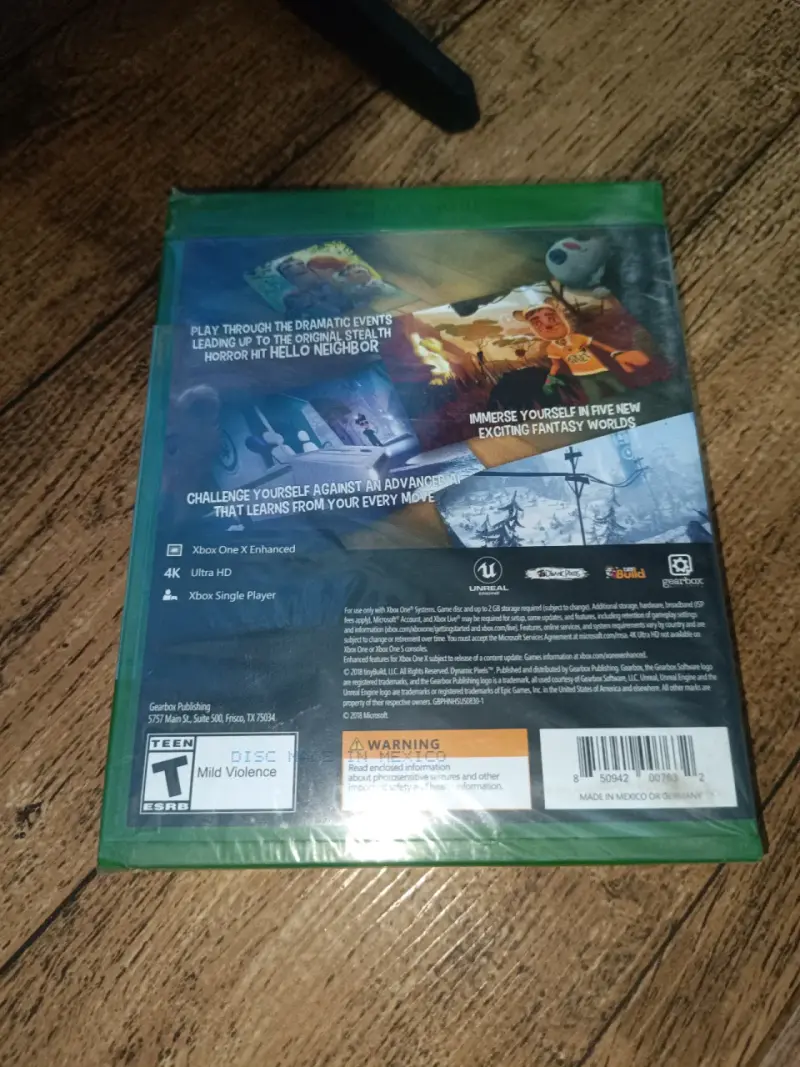 Hello Neighbor Hide & Seek Xbox One Nuevo sellado - 2