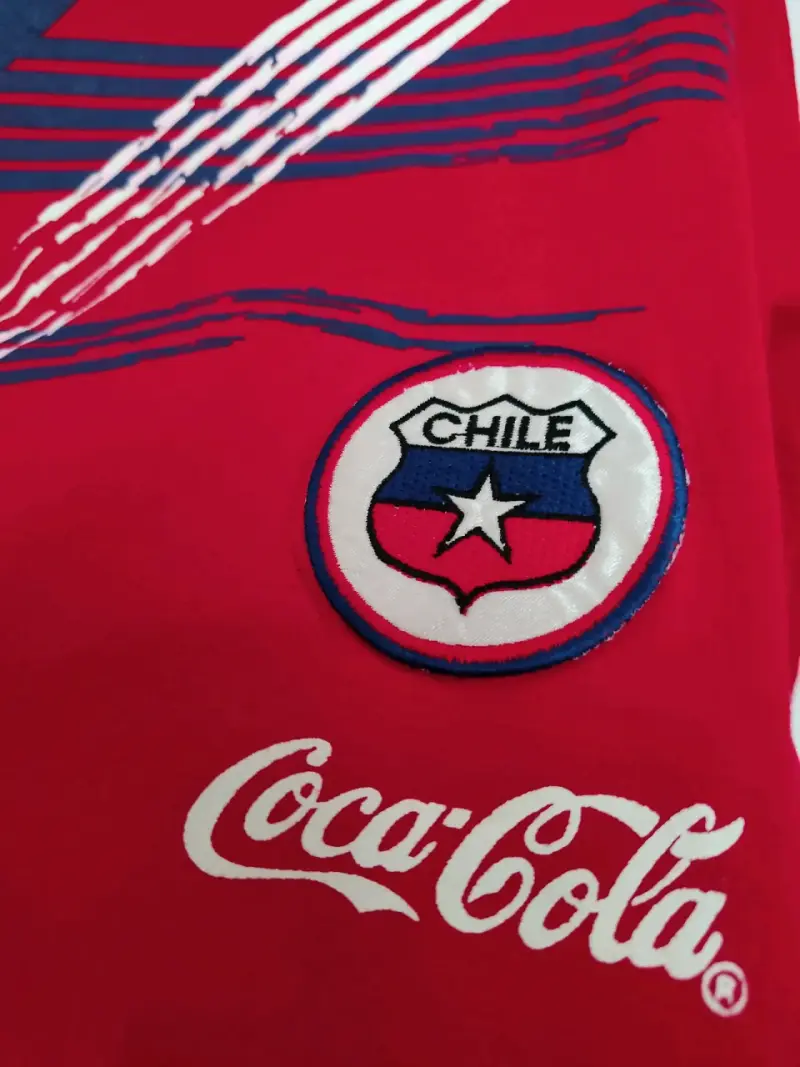 Polera de entrenamiento de Chile en los años 90"s - 2