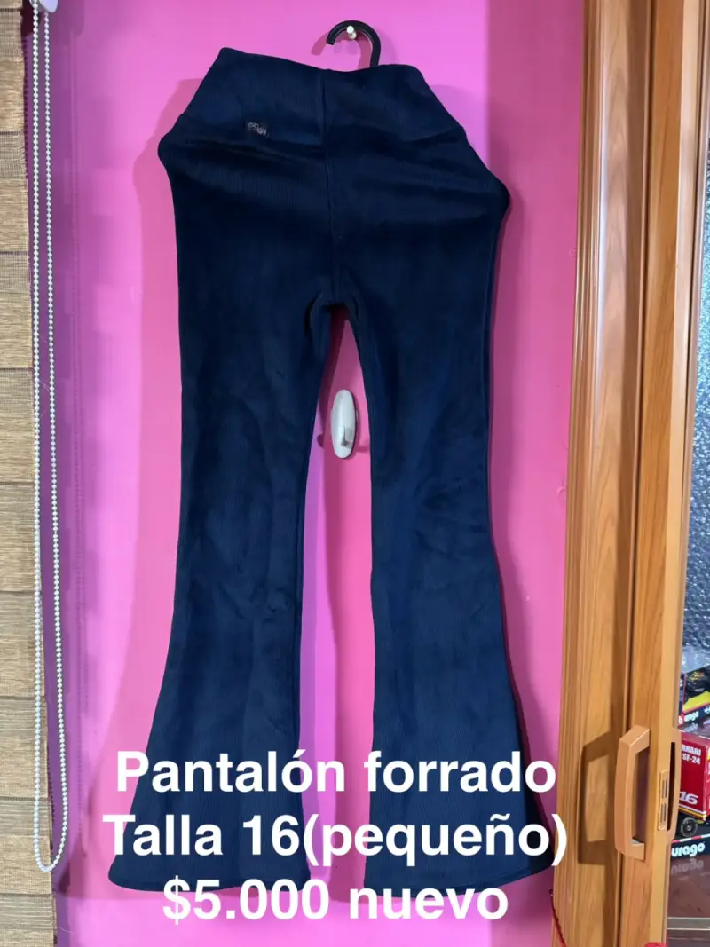 Pantalón forrado azul oscuro