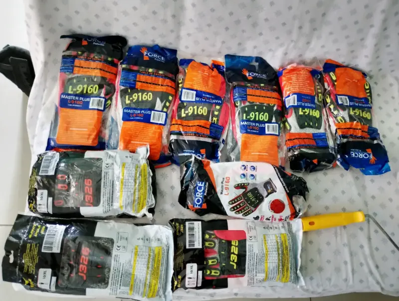 Guantes de protección L-9160 y J-326 - 1