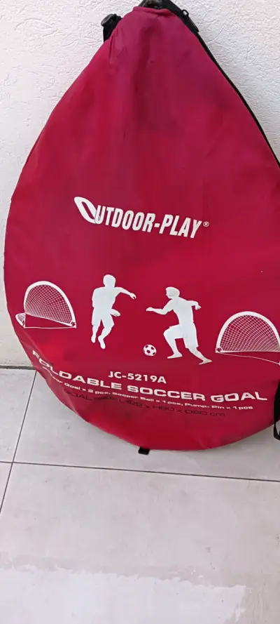Arco de fútbol plegable Outdoor-Play - miniatura 1
