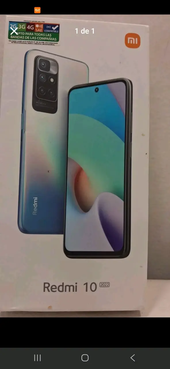 Celular Xiaomi Redmi 10 2022