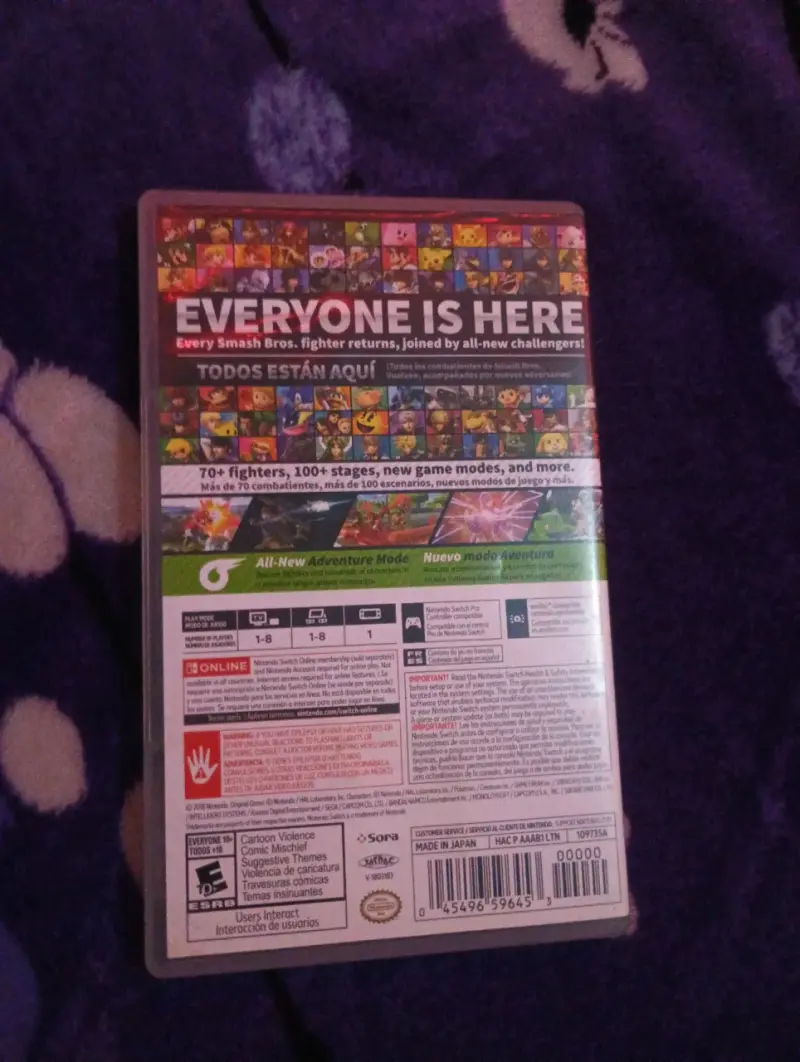 Juego Super Smash Bros Ultimate - 2