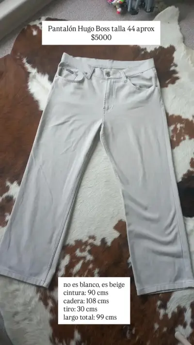 Pantalón Hugo Boss beige - miniatura 1