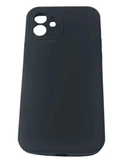 Funda negra para iPhone 12 - miniatura 1