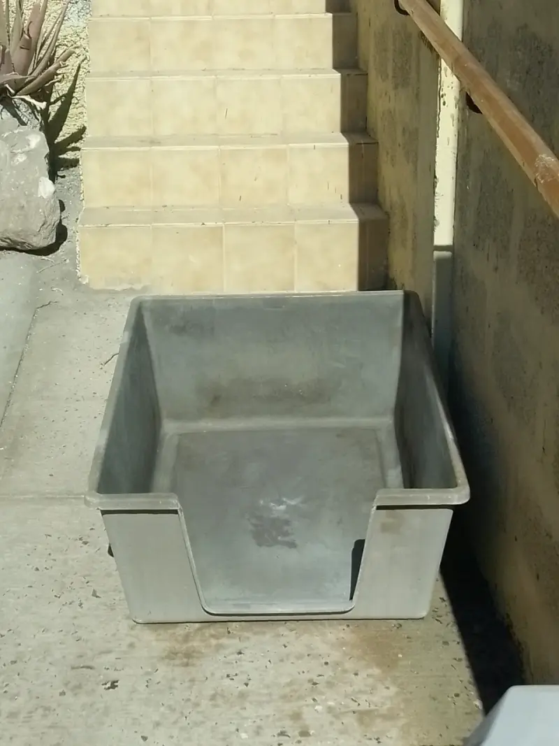 Casa para perro mediana color gris - 2