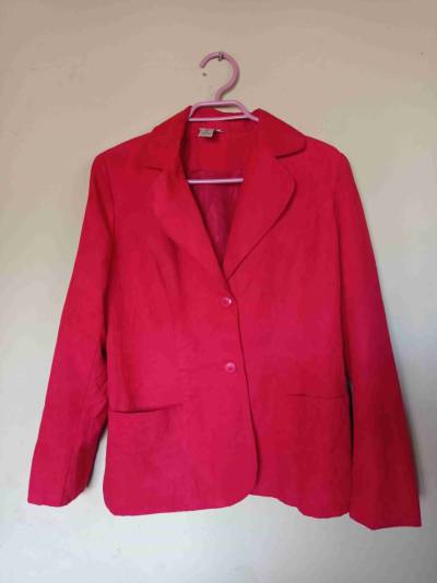 Blazer rojo de mujer - miniatura 1