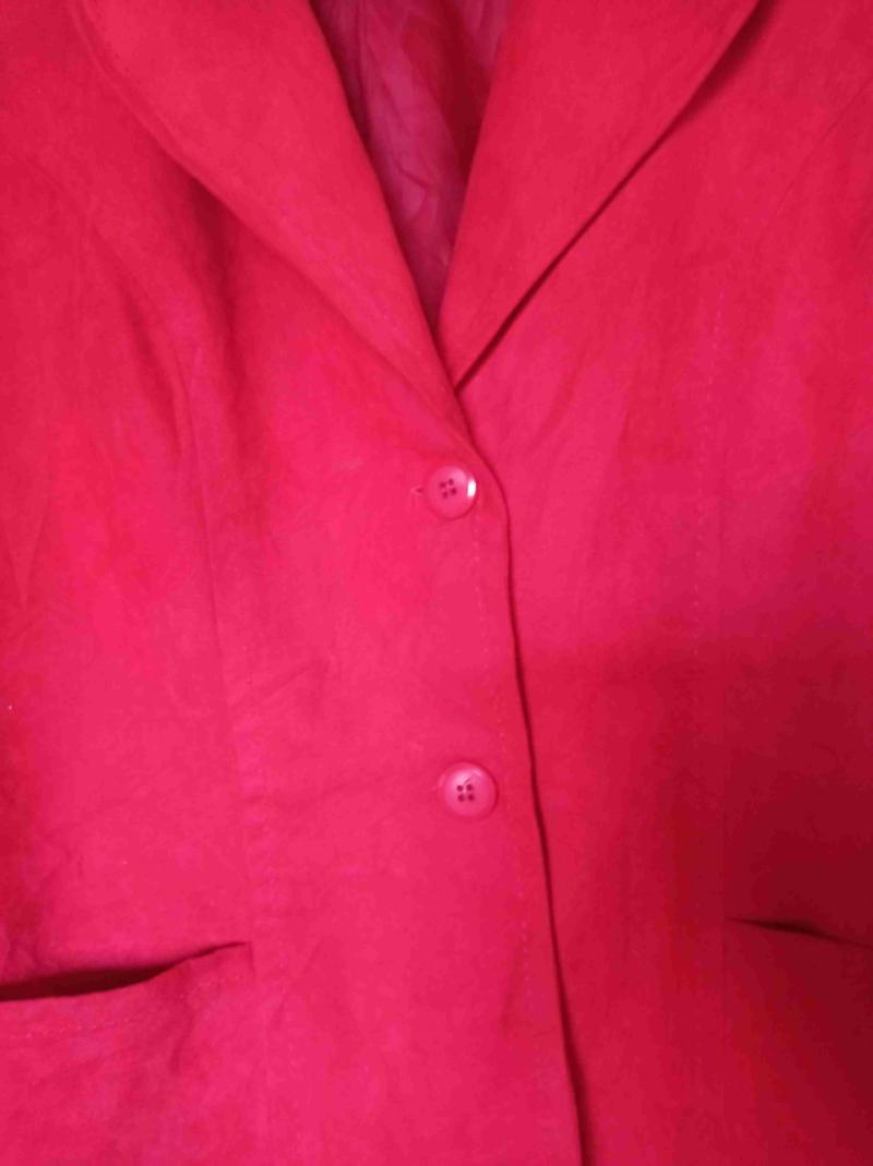Blazer rojo de mujer - 2
