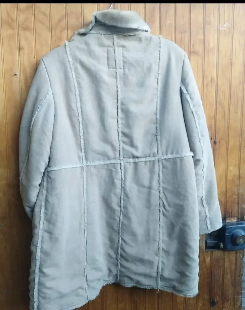 Abrigo de invierno beige - 3