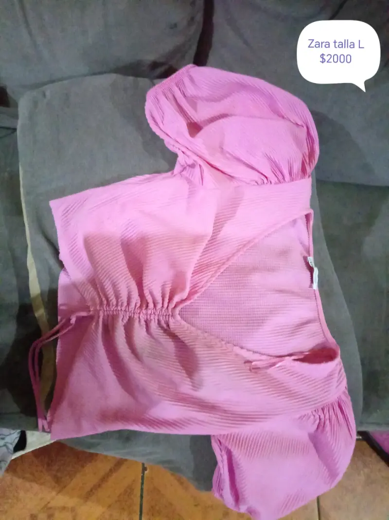Tops Studio F rojo con tirantes - 3