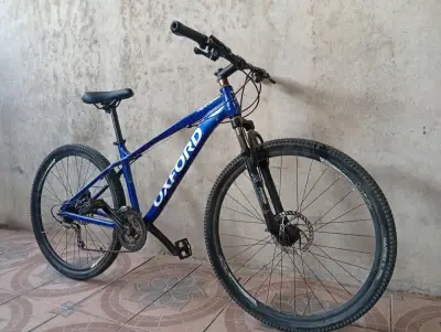 Bicicleta Oxford azul mountain bike - miniatura 3