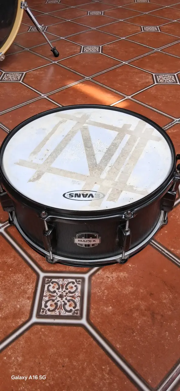 Caja Mapex Mars negro 14x6.5 excelente sonido - 4