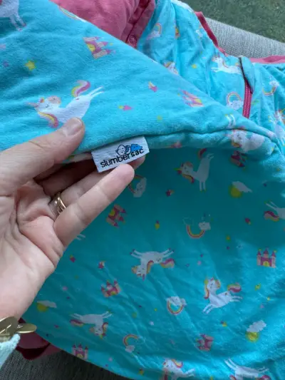 Saco de dormir infantil unicornio marca Dreambag - miniatura 2