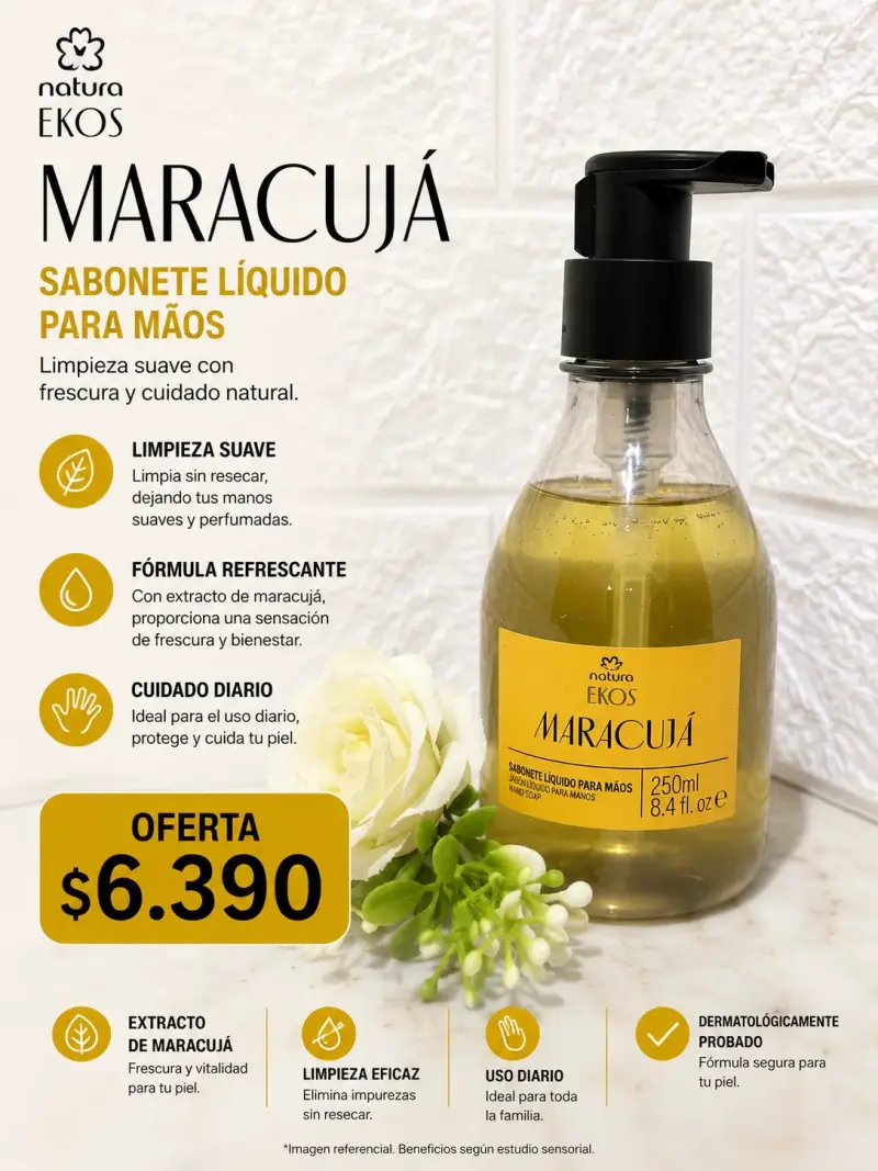 Jabón líquido de manos maracuyá