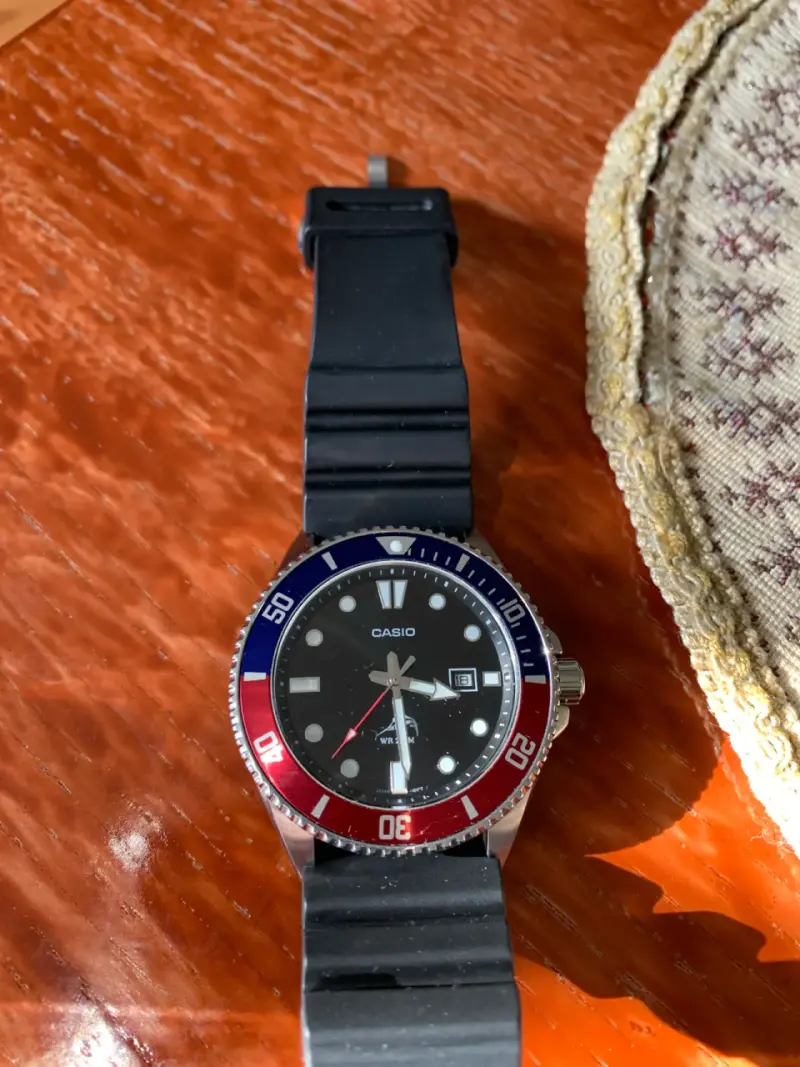 Reloj Casio marlin deportivo negro - 1