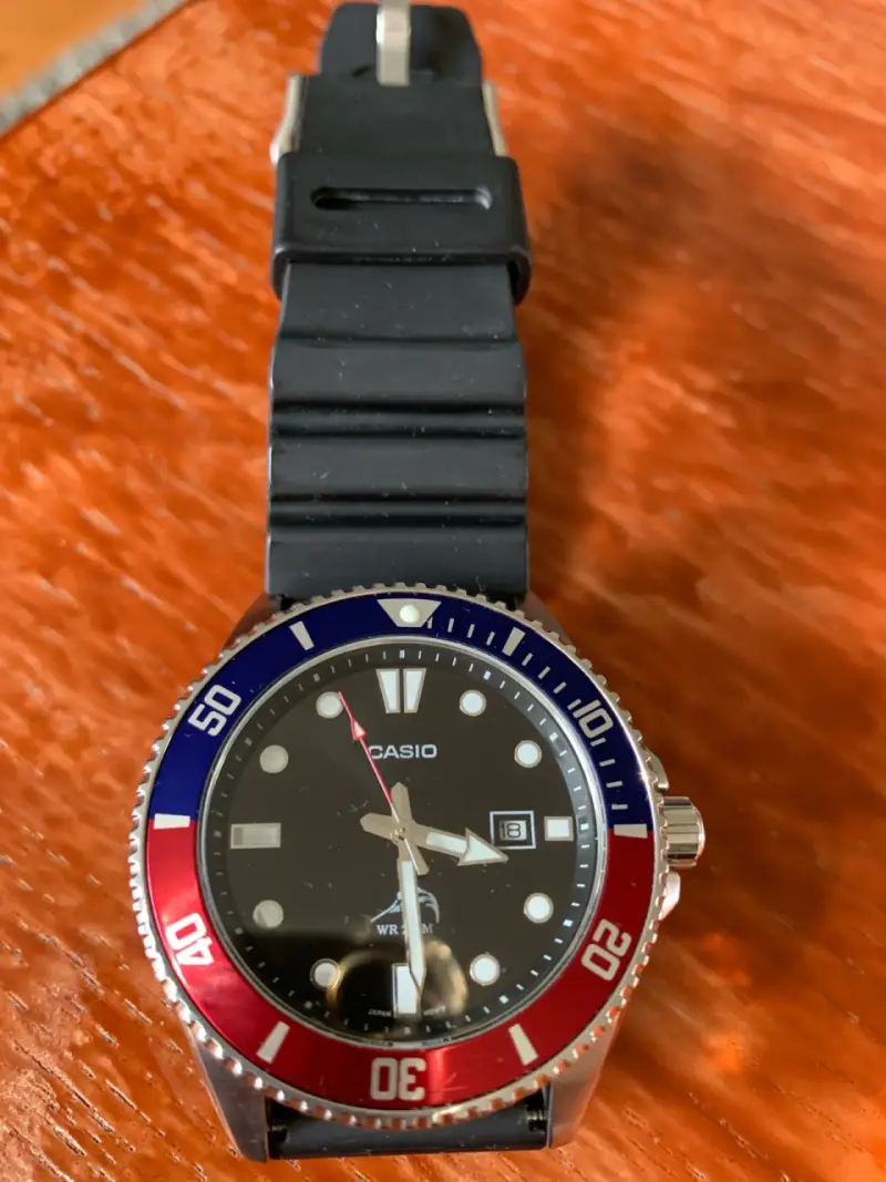 Reloj Casio marlin deportivo negro - 2