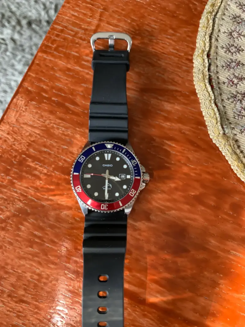 Reloj Casio marlin deportivo negro - 5