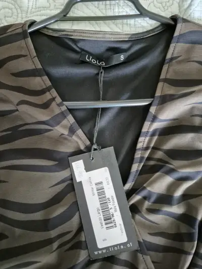 Vestido animal print con etiqueta - miniatura 2