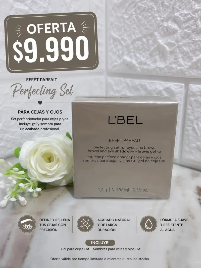 Set perfeccionador de cejas y ojos L'BEL