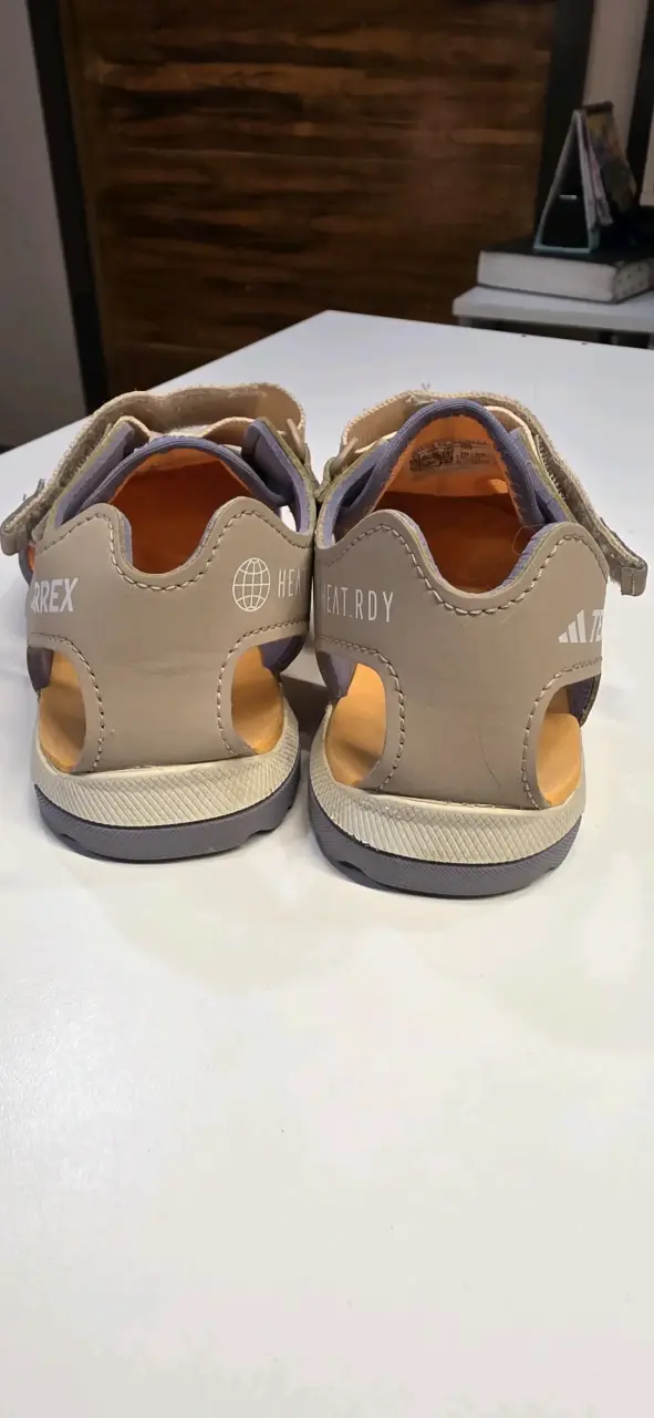 Sandalias niña deportivas adidas terrex beige - 5