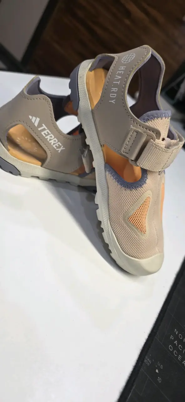 Sandalias niña deportivas adidas terrex beige - 6