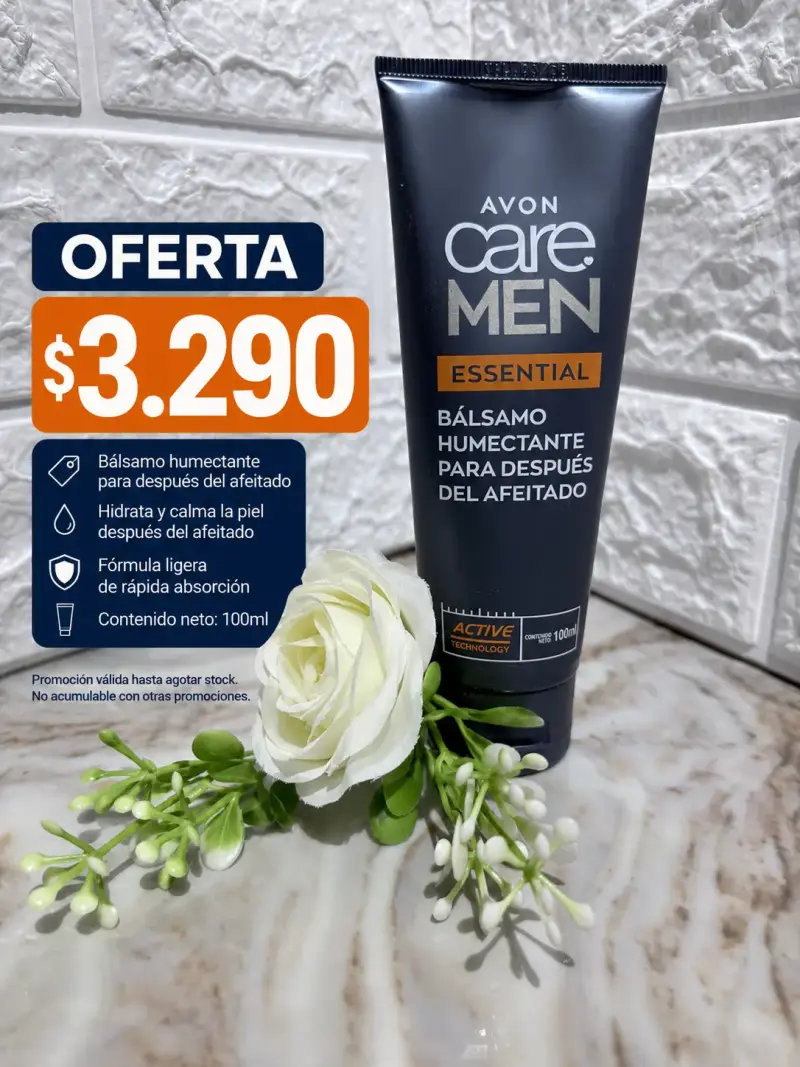 Bálsamo Avon Care Men 100ml