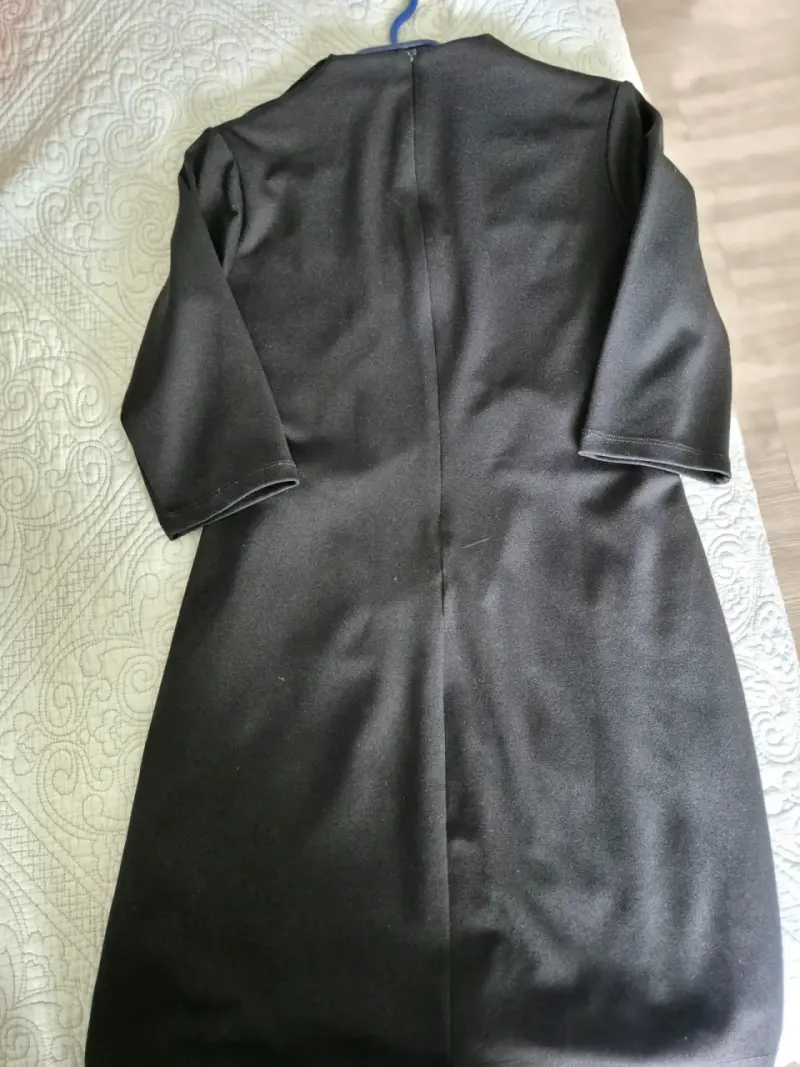 Vestido negro de oficina - 3