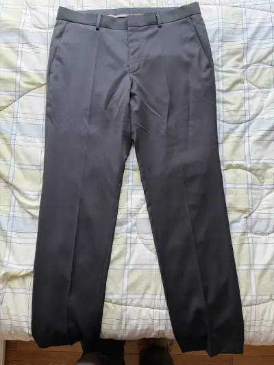 Pantalón formal negro de hombre - miniatura 1