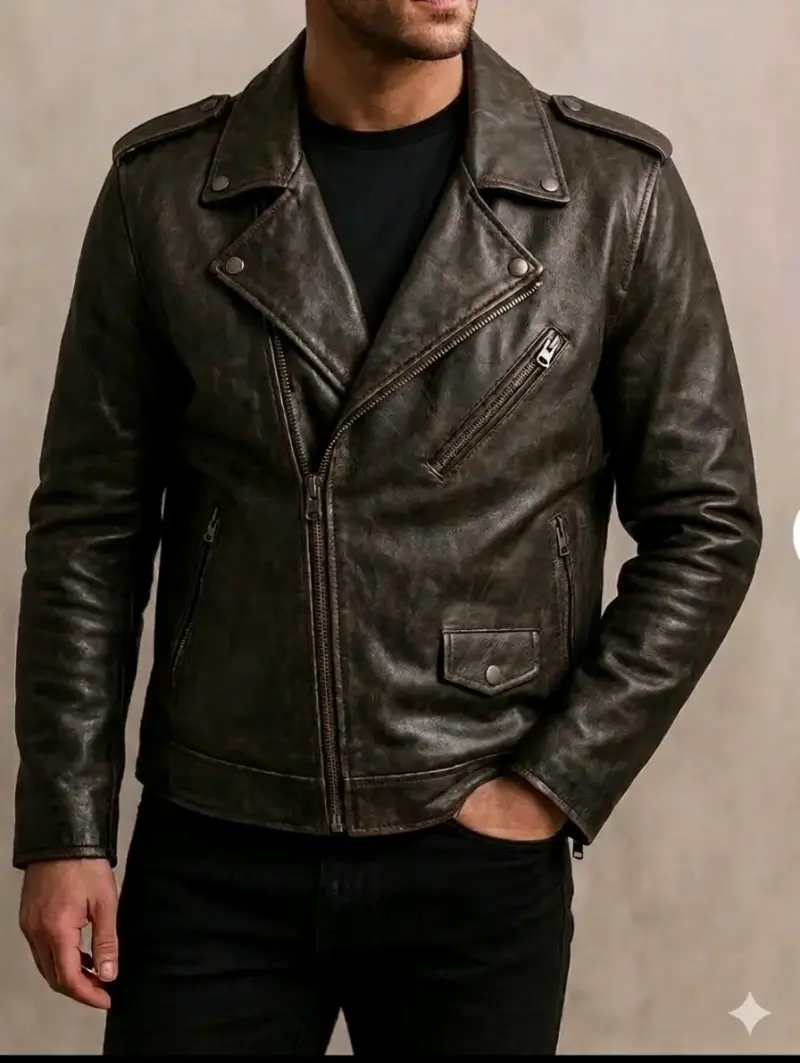 Chaqueta de cuero Levi's original. - 6