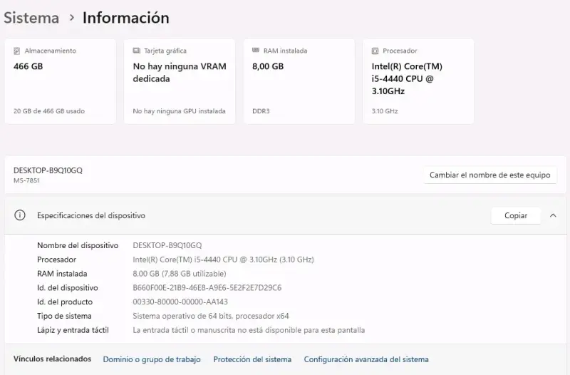PC de escritorio - 4
