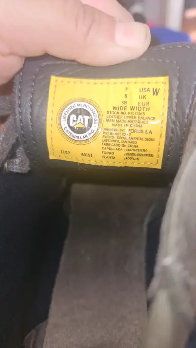 Botines de taco Caterpillar t38 - miniatura 2