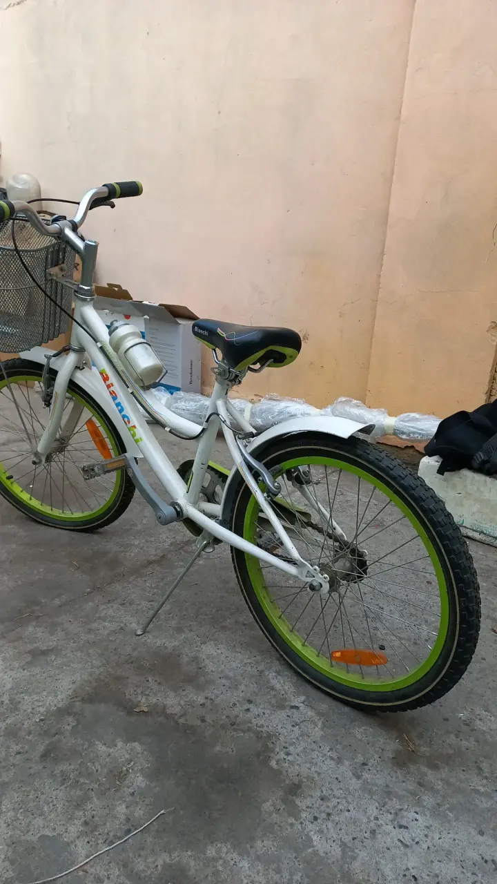 Bicicleta Bianchi Blanca Infantil - 2