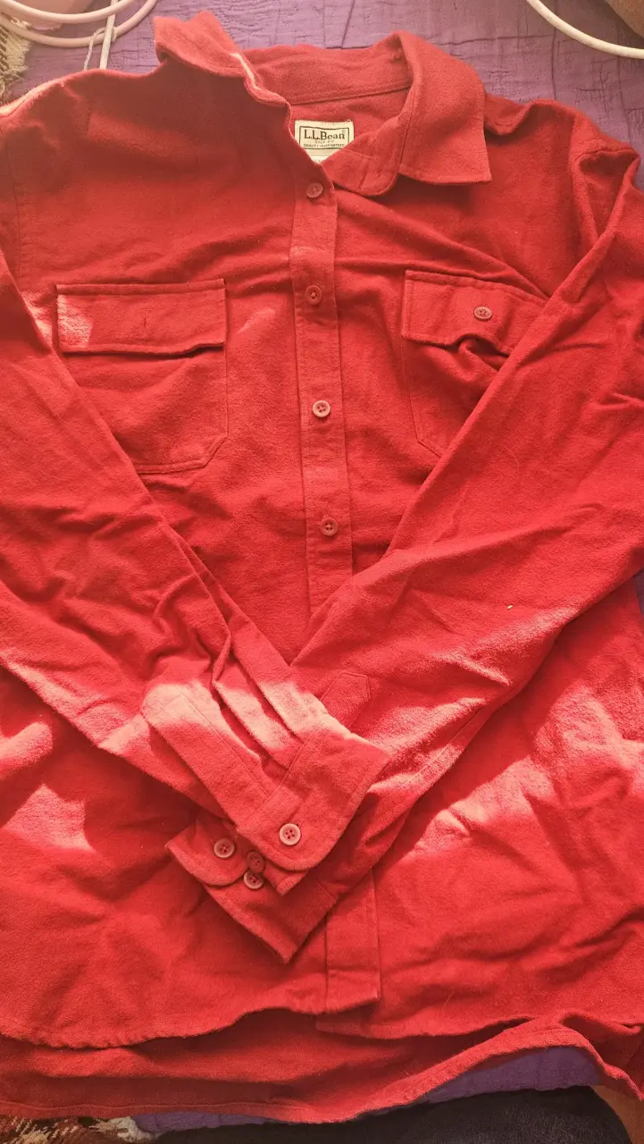 Camisa roja L.L. Bean